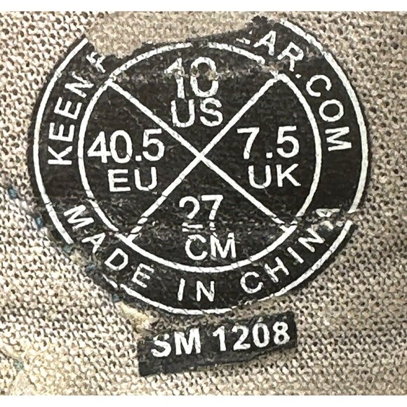 Keen Whisper Sport Sandals Hiking Waterproof Shoes Aqua Teal Blue Womens Size 10 - Picture 13 of 13